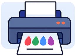 Perfil de color para impresoras adaptadas