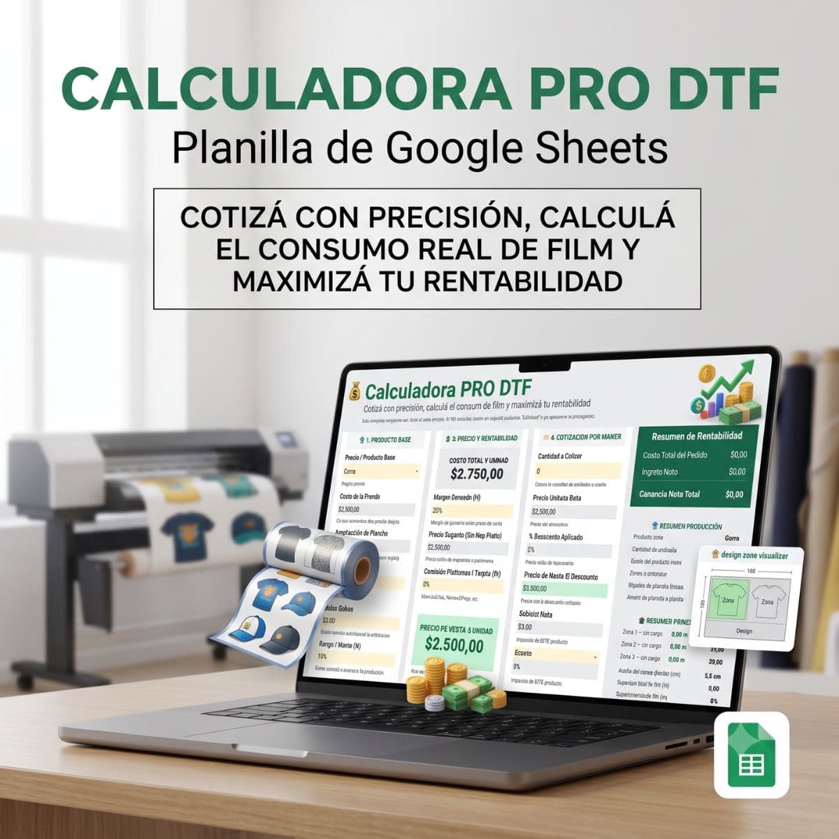 Calculadora PRO DTF