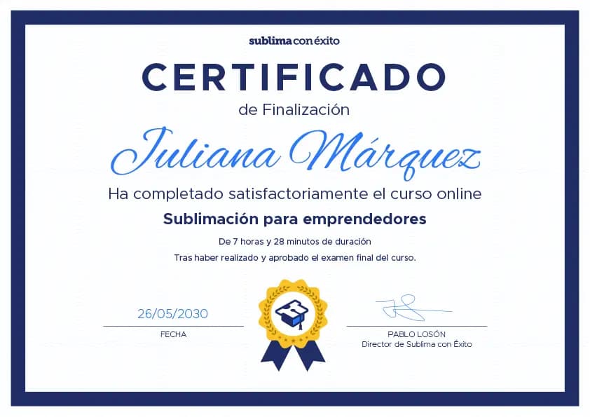 Certificado de Finalización